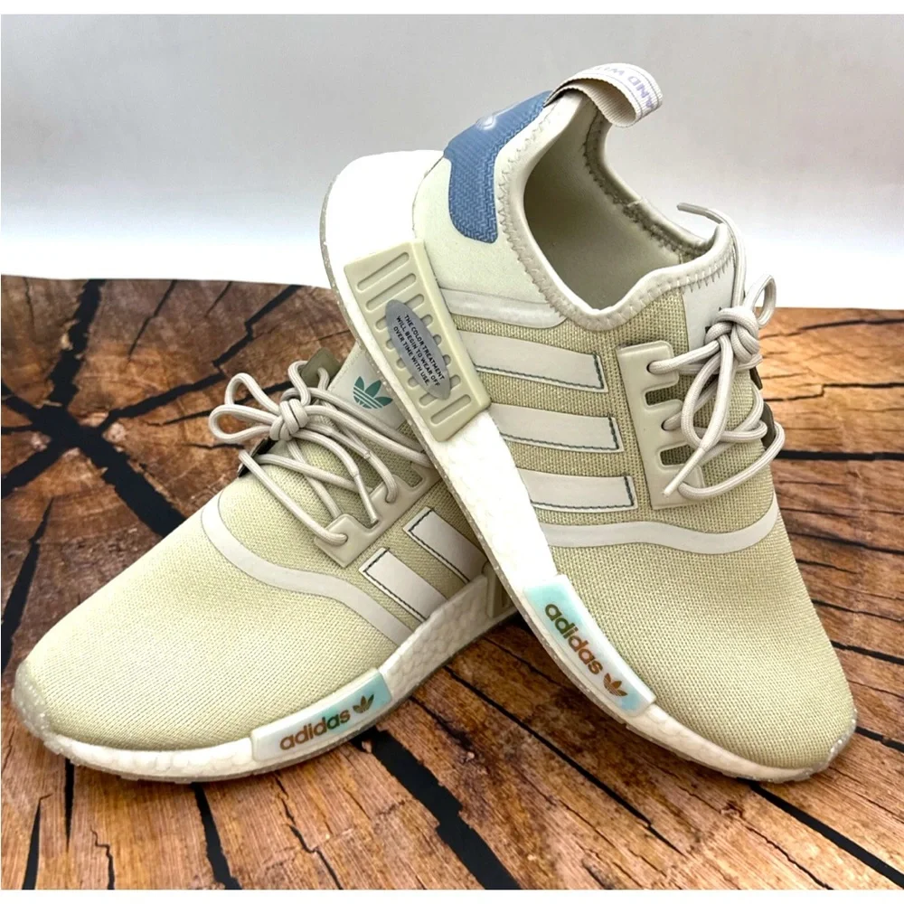 Adidas NMD_R1 Bliss GW5680 Sneakers Shoes Women's Size 9.5 Sparkle Beige NEW